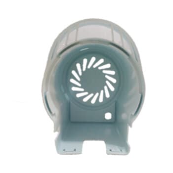 CAPACETE DO MOTOR VENTILADOR LOREN SID TUFãO TURBO 50/60CM COR BRANCA C/ALCA - PARA MODELOS TURBO COLUNA MESA PAREDE