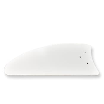 PÁ HÉLICE P/VENTILADOR DE TETO RATAN 3-FUROS MDF FACÃO IRIS BRANCA -*VENDIDA P/UNIDADE- C/FURAÇÃO VENTI-DELTA ANTIGO TRON RIOPRELUSTRES PRIMAVERA VENT