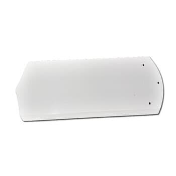PÁ HÉLICE P/VENTILADOR DE TETO CICLONE - MDF BRANCA L13CM X A3,0MM X C41,5CM - *VENDIDA P/UNIDADE - ORIGINAL P/MODELOS MERIDIONAL EQUATORIAL TROPICAL