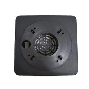 BASE INFERIOR LIQUIDIFICADOR VITALEX 04 LITROS COR PRETA - SERVE P/06 LITROS 08 LITROS E 10 LITROS - PEçA BASE X MOTOR PARTE INFERIOR ATUAL 2020