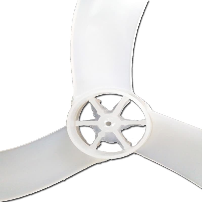 HELICE DE 60CM P/VENTILADOR LOREN SID 60CM TURBO 3P-TRANSPARENTE PML F-12,0MM COM/TRAVA TRASEIRA - HELICE PAS FINAS - foto 1 de 3