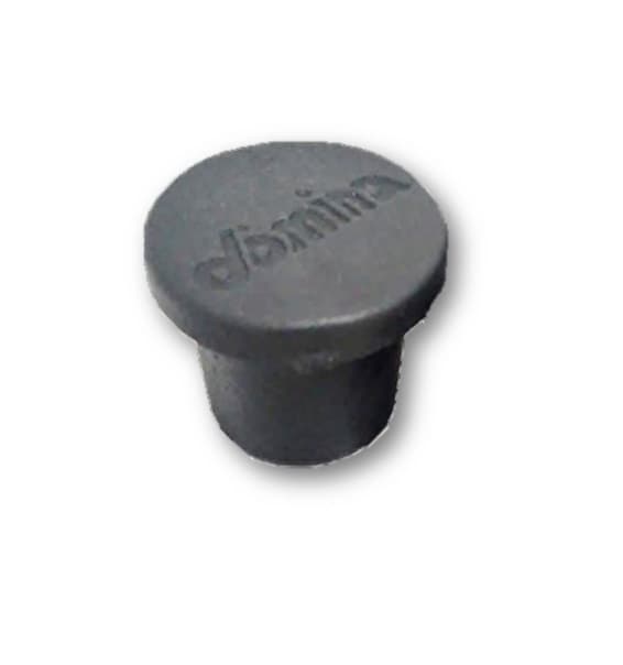 PE BATOQUE BORRACHA DA BASE DA COLUNA VENTILADOR DOMINA - PRETO -*VENDIDO P/UNIDADE