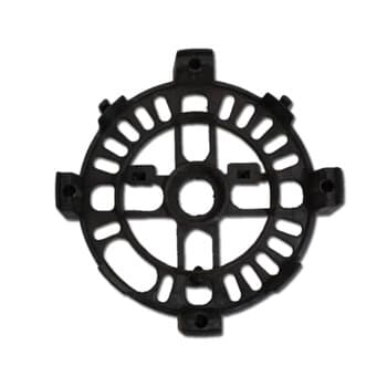 TAMPA CAMPANA DO MOTOR VENTILADOR LOREN SID 30/40CM TRASEIRA DIAM.12,6CM - TURBO 30/40 NY - USAR C/ROL 6000ZZ