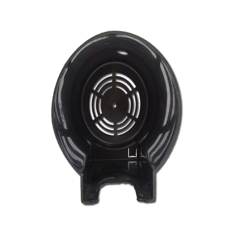 CAPACETE DO MOTOR DO VENTILADOR VENTNEW 50/60CM PRETA - CAPA PLáSTICA DO MOTOR COR PRETA - VENT NEW/ VENT-NEW - foto 1 de 3
