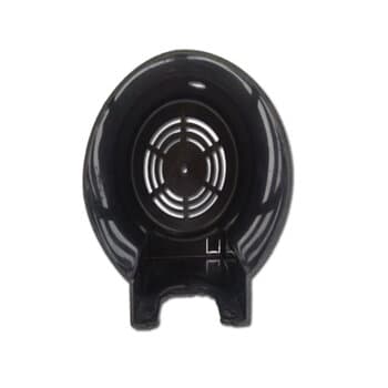 CAPACETE DO MOTOR DO VENTILADOR VENTNEW 50/60CM PRETA - CAPA PLáSTICA DO MOTOR COR PRETA - VENT NEW/ VENT-NEW