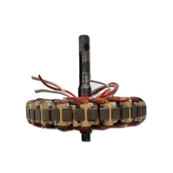 ESTATOR BOBINADO MOTOR VENTILADOR TETO TRON 127V 10,0UF - MOTOR 3PáS COM ROSCA P/MONTAR LUMINáRIA - ESTATOR TRON AT 127V