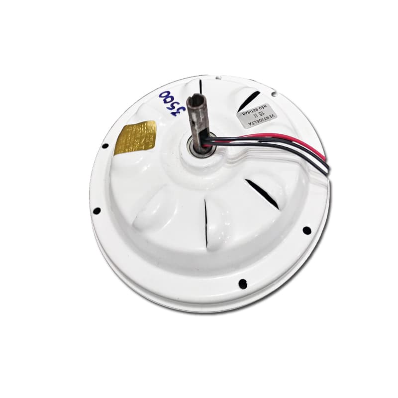 MOTOR P/VENTILADOR DE TETO VENTI-DELTA 220V NEW LIGHT COR BRANCA 3PAS - MOTOR C/ROSCA P/LUMINARIA - USAR C/CAP. 2,5UF - foto 1 de 1