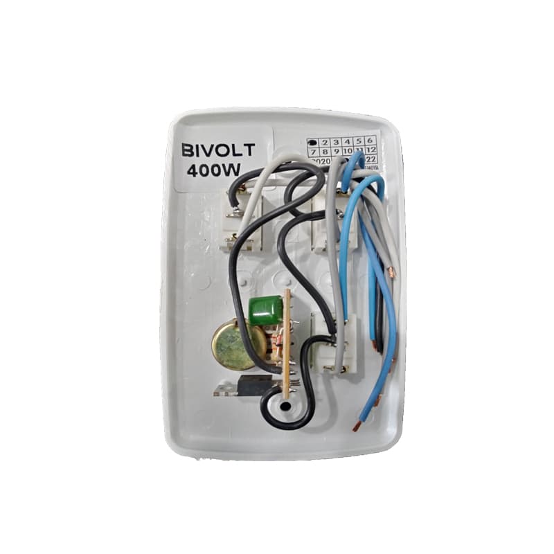 CHAVE P/VENTILADOR DE TETO R2LUZ ROTATIVO DIMER 0400WBIV C/REVERSÃO + 2-TECLAS LUZ - P/ARGE CILONE LOREN SID VENTI-DELTA TRON VOLARE. - foto 1 de 2