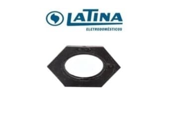 PORCA PLáSTICA DO NIPEL FIXADOR DA LENTE DE VIDRO VENTILADOR LATINA VTA LUMEN - PORCA PLASTICA DA LENTE/GLOBO DE VIDRO LUMEN