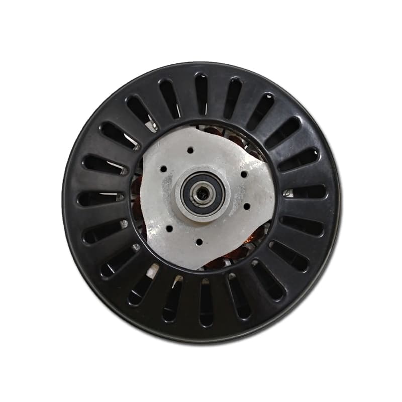 MOTOR P/VENTILADOR DE TETO SUPER CICLONE 220VOLTS COR PRETA MODELO P/3PAS C/ROSCA P/LUMINARIA EIXO 12MM - *USAR C/CAPACITOR 03,0UF - foto 1 de 3