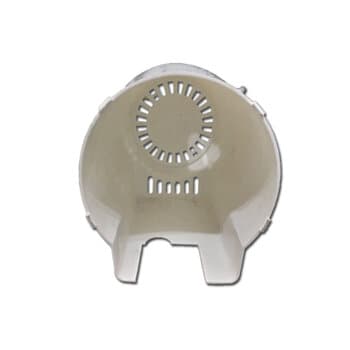 CAPACETE DO MOTOR P/VENTILADOR VENTISOL 30CM/40CM/50CM G1 1FURO PAREDE NEW NOTOS BRANCO - CAPA PLASTICA P/MODELO PAREDE