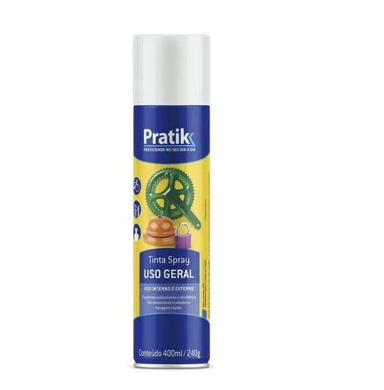 SPRAY TINTA COR VERNIZ USO GERAL 400ML - USE - foto 1 de 1