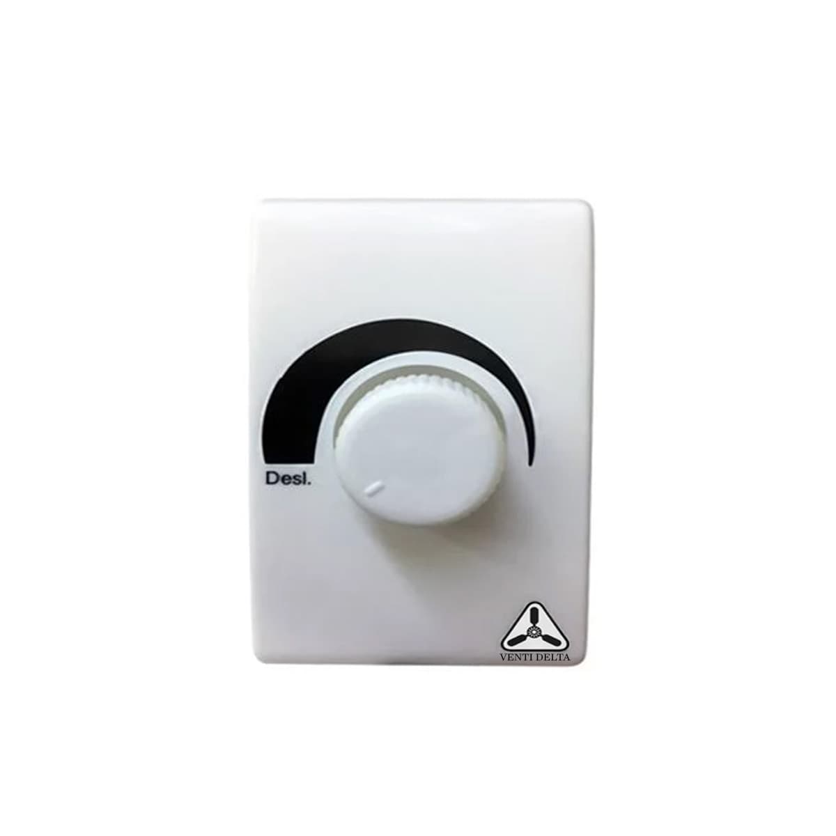 CHAVE CONTROLE DE VELOCIDADE ROTATIVO BIV - VENTILADOR SUPER DELTA 65CM - C/DIMER ATÉ 0400W - COMPACTA CAIXA FUNDO BRANCA 7X8CM - foto 1 de 1