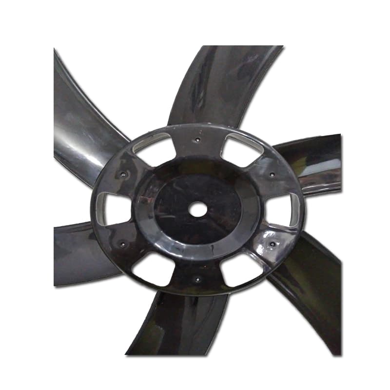HELICE DE 60CM P/VENTILADOR VENTISOL 60 6PAS E12MM PRETA FALCON STEEL - PRD C/TRAVA TRASEIRA - FIXADA C/PORCA NA PONTA - foto 1 de 3