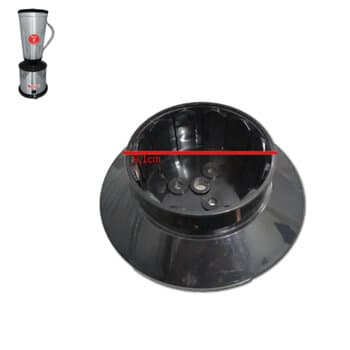 BASE SUPERIOR EXTERNA DO CORPO DO MOTOR DO LIQUIDIFICADOR VITALEX 2 LITROS ALTA ROTAçãO - TAMPA SUPERIOR EXTERNA - ENCAIXA O COPO 2LITROS INOX