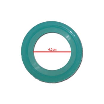 GLOBO TULIPA PL PATA VERDE LIMAO CLARO - TULIPA P/VENTILADOR DE TETO VENTI-DELTA - DIAMETRO ENCAIXE 4,2CM * SALDAO AMARELADA*