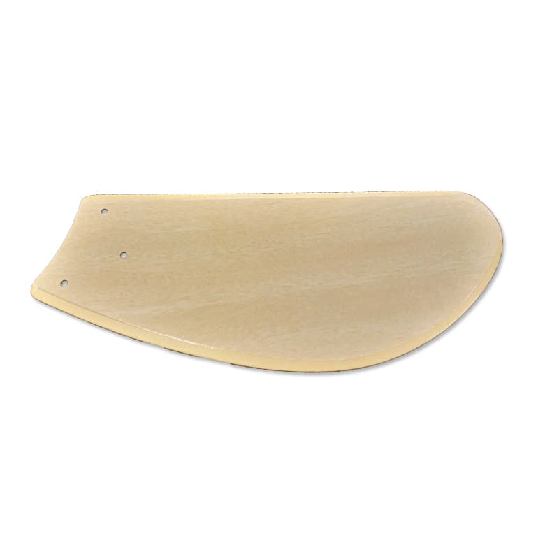 PÁ HÉLICE P/VENTILADOR DE TETO VENTI-DELTA - PÁ VENTILADOR RIOPRELUSTRES - MDF TUBA COR MARFIM - P/GARRA GRANDE C/3 FUROS - *VENDIDA P/UNIDADE - foto 1 de 1