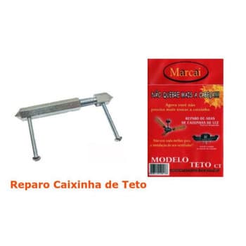 KIT REPARO DE CAIXA DE LUZ 4X2 REFORÇO P/INSTALAR VENTILADOR DE TETO - ADAPTADOR REGULÁVEL RECUPERA CAIXINHA DE LUZ 4X2