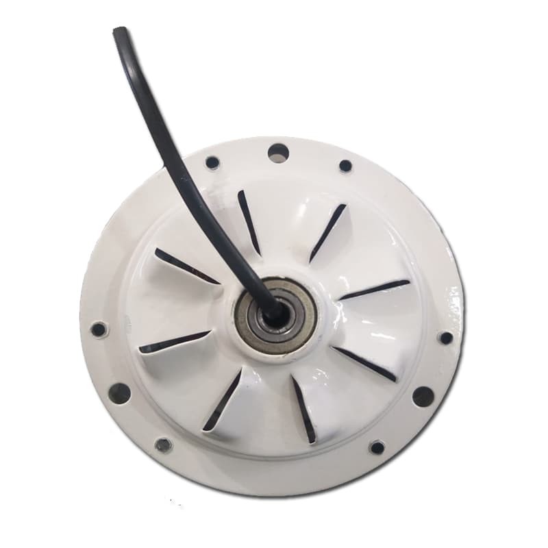 MOTOR P/VENTILADOR DE TETO ARGE ECONOMIC 3PAS BRANCO 110V06,5UF - MODELO GENIUS VENTUS P/USAR C/LUMINARIA - foto 1 de 2