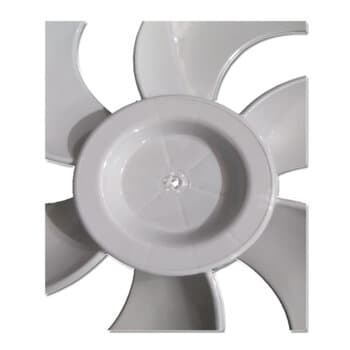 HELICE DE 30CM P/VENTILADOR ARNO 30CM 6PAS CINZA - ENCAIXE CRUZETA DIANTEIRA E08,0MM S/TRAVA TRASEIRA - TS30 TURBO SILENCIO MAXX ALIVIO