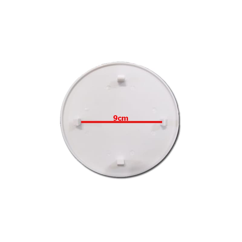 ACABAMENTO DA GRADE VENTILADOR VENTI-DELTA BRANCO - C/EMBLEMA LOGOMARCA PREMIUM OSCILANTE 4PINOS DE TRAVAMENTO - foto 1 de 2