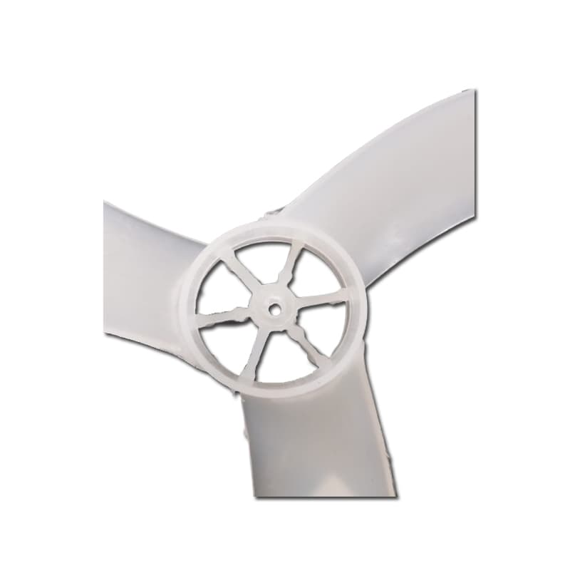 HELICE DE 60CM P/VENTILADOR ARGE STYLO TWISTER 3PÁS E-10,0MM PML C/TRAVA TRASEIRA C/TRAVA REBITE ROSCA INTERNA ESQUERDA - foto 1 de 3