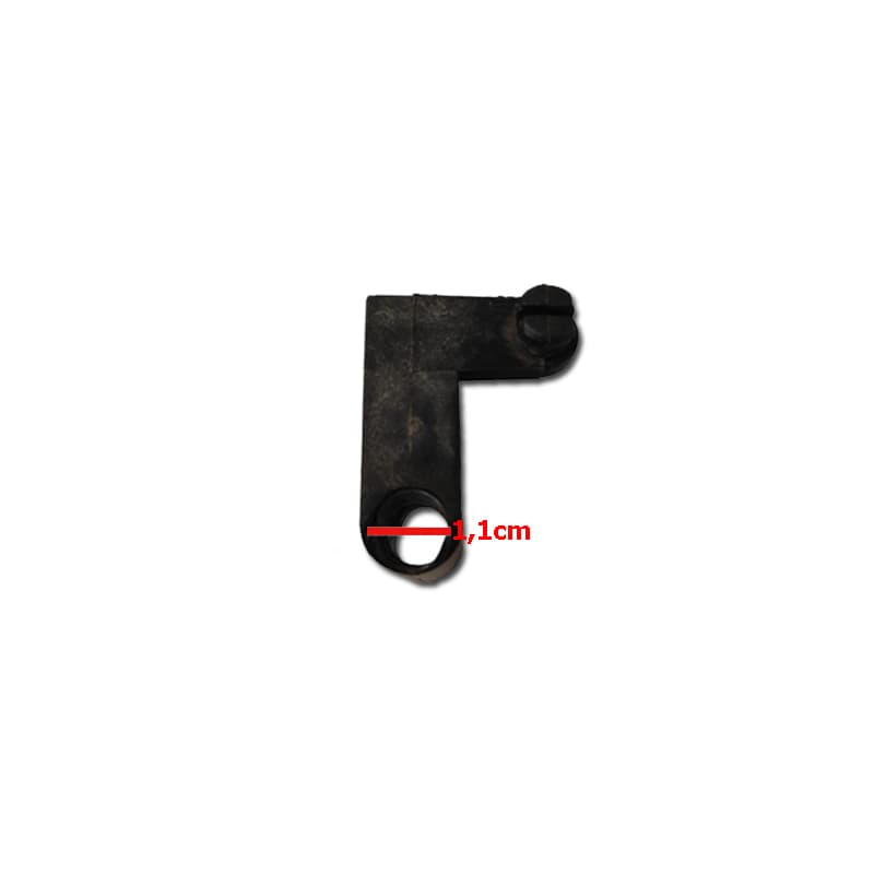 MECANISMO DO OSCILANTE SUPORTE DO MOTOR VENTILADOR TRON 50/60CM ANTIGO - COR PRETA - SUPORTE ARTICULADOR DO MOTOR VT OSCILANTE - ENCAIXE 11,0MM - foto 1 de 3