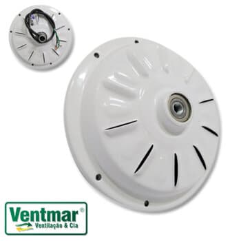 MOTOR P/VENTILADOR DE TETO LOREN SID M3 110V135W08,5UF 3PAS BRANCO C/ROSCA P/LUMINÁRIA - *USAR C/CAPACITOR 08,5UF
