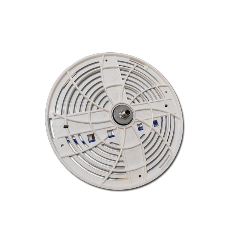 PLAFONIER P/GLOBO PLASTICO VENTILADOR ALISEU ALISCLEAN GEO SMART -*SEM SOQUETES - SUPORTE BRANCO C/NIPEL DE FIXAÇÃO