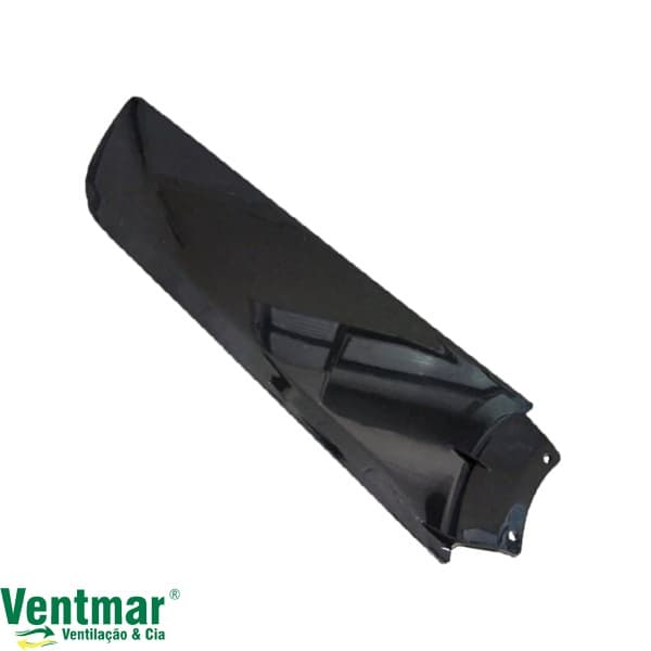 PÁ HÉLICE P/VENTILADOR DE TETO ALISEU ALISCLEAN - PLÁSTICA COR PRETA C/GARRA INJETADA - *VENDIDA P/UNIDADE - foto 1 de 3