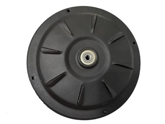 MOTOR P/VENTILADOR DE TETO INFINITY RIOPRELUSTRES 110VOLTS COR PRETA 4 PAS - USAR C/CAPACITOR 10,0UF - foto 1 de 2
