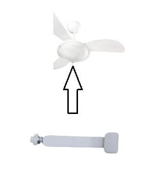 GARRA TRAVA PLáSTICA DO VIDRO VENTILADOR VENTISOL SUNNY BRANCA - 01-UNIDADE TRAVA PLáSTICA MóVEL C/MOLA - VENDIDA P/UNIDADE - foto 1 de 3