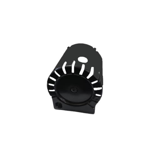 CAPACETE DO MOTOR DO VENTILADOR VENTI-DELTA 40/50CM DELTA NEW LIGHT - CAPA PLASTICA COR PRETA - foto 1 de 4