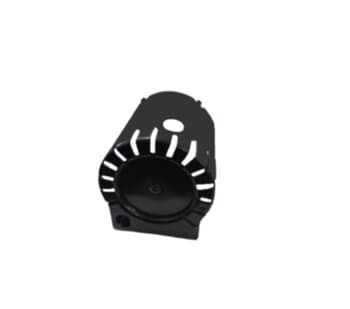 CAPACETE DO MOTOR DO VENTILADOR VENTI-DELTA 40/50CM DELTA NEW LIGHT - CAPA PLASTICA COR PRETA