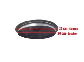 TAMPA PLáSTICA LIQUIDIFICADOR VITALEX DE 4 - 6 - 8 OU 10 LITROS - ENCAIXE 19,50CM - TAMPA PARA LIQUIDIFICADOR DE ALTA OU BAIXA ROTAçãO DE 4 A 10LITROS