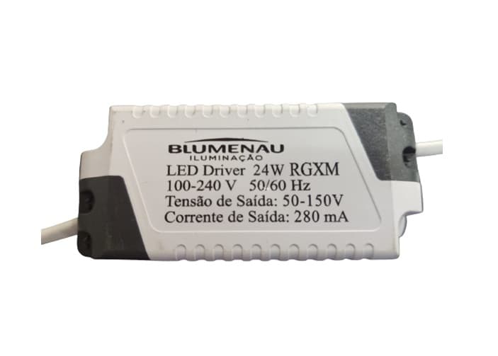 DRIVER P/LUMINÁRIA VENTILADOR VENTI-DELTA TORNADO LED24W6500K BIVOLTS - DRIVER P/PLACA DE LED24W LUZ BRANCA * APENAS DRIVER RECEPTOR* - foto 1 de 3