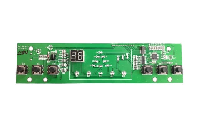 PLACA CENTRAL DE COMANDO 110V PAINEL LED DE FUNCOES CLIMATIZADOR MEGA BRISA MC70 MB70 - PLACA DE CIRCUITOS LEDS 110VOLTS