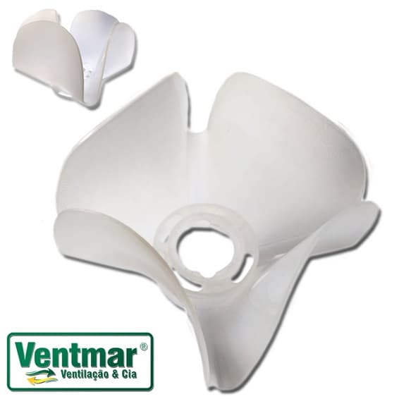 GLOBO CUPULA TULIPA PLASTICA LENCO TRANSPARENTE P/VENTILADOR DE TETO ARGE GENIUS GRECO - ENCAIXE EM SOQUETE ARGE TRON ORIGINAL - foto 1 de 3
