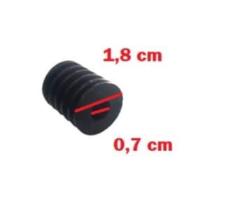 ENGRENAGEM ROSCA SEM FIM DO VENTILADOR LOREN SID OSCILANTE 30/40/50/60CM - PARA CAIXA DE ENGRENAGENS PADRãO INCLUSIVE ORBITAL