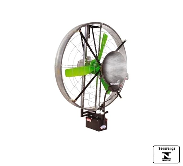 CLIMATIZADOR ASPERSIVO PULVERIZANTE FIX PLUS CLIMATTIZE 220V - VAZÃO 18.000M3/H P/ATÉ-100M2 - C/VENTILADOR DE PAREDE FIXO 100CM - foto 1 de 4