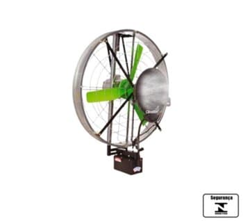 CLIMATIZADOR ASPERSIVO PULVERIZANTE FIX PLUS CLIMATTIZE 220V - VAZÃO 18.000M3/H P/ATÉ-100M2 - C/VENTILADOR DE PAREDE FIXO 100CM