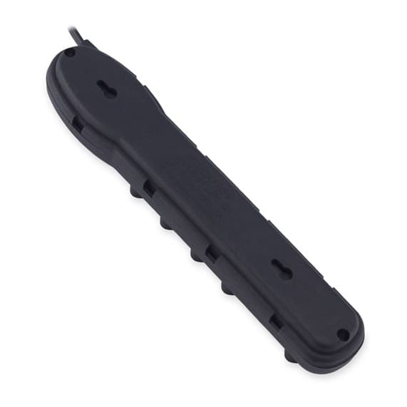 EXTENSãO FILTRO DE LINHA COM 5TOMADAS CABO PP 80,0CM 3X0,75MM 10A BIVOLTS COM 2-USB 5V/1A PRETA - FORCE LINE/FORCELINE - foto 1 de 3