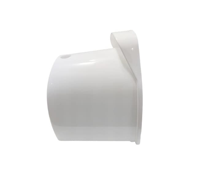 CAPACETE DO MOTOR P/VENTILADOR DÔMINA 50/60CM BRANCO - CAPA PLÁSTICA DO MOTOR COR BRANCA - foto 1 de 3
