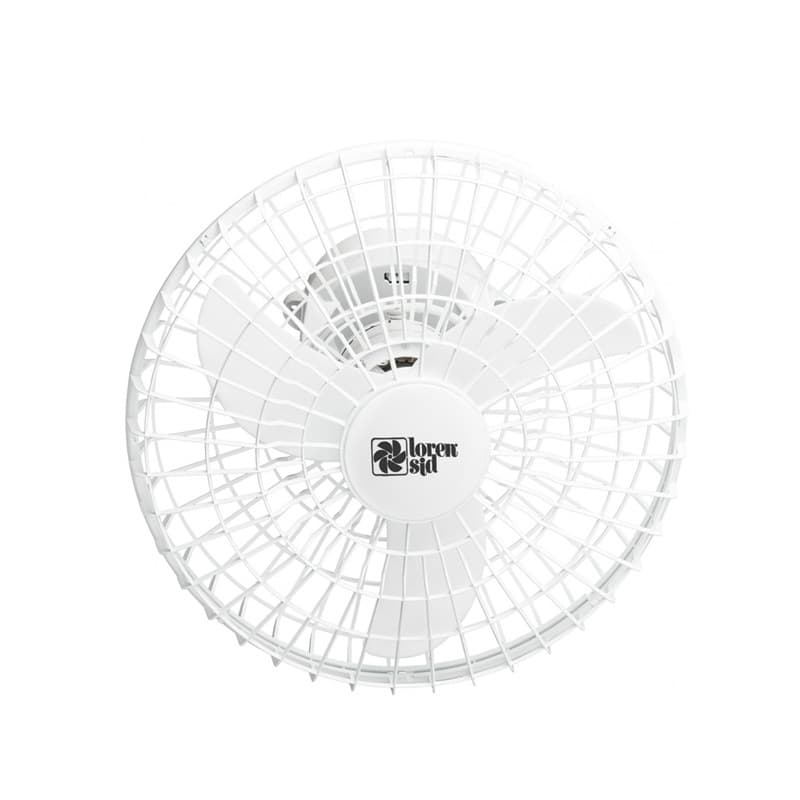 VENTILADOR DE TETO ORBITAL 50CM BIV250W08,5UF LOREN SID TURBO WIND G/PL M2 BRANCO 3PÁS - ROTACAO 360-GRAUS - SEM LUMINARIA P/AREA GOURMET
