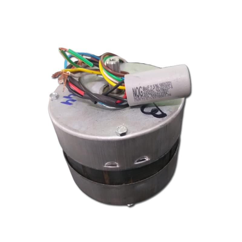 MOTOR P/EXAUSTOR 20CM/25CM VENT AIR/VENTAIR LINHA PESADA BIV08,0UF BAIXA ROTACAO 1750RPM VAZAO 00900/01260M3H 78DB EIXO 12,0MM - MOTOR MAIOR - foto 1 de 3