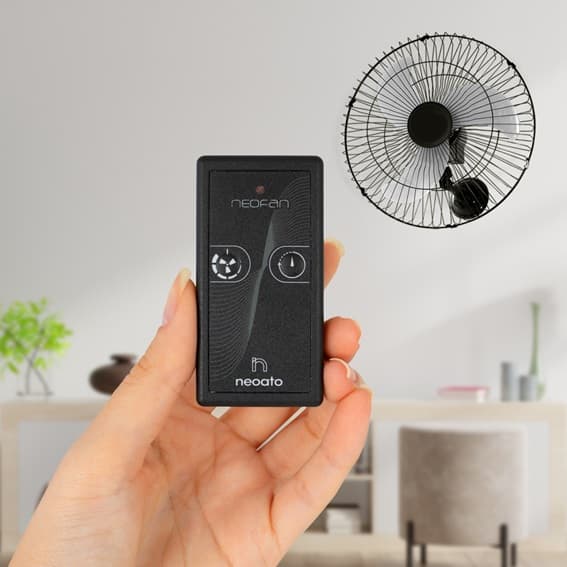 CONTROLE REMOTO DEFAN P/VENTILADOR PAREDE - KIT BIV 01-RECEP+TRANSM RF UNIVERSAL P/ATÉ 200W - DEVISE VIVATO NEOATO NEOFAN NF3010 - *P/VT PAREDE - foto 1 de 4