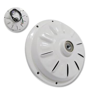 MOTOR P/VENTILADOR DE TETO LOREN SID M3 220V135W03,0UF 3PAS BRANCO C/ROSCA P/LUMINÁRIA - *USAR C/CAPACITOR 03,0UF