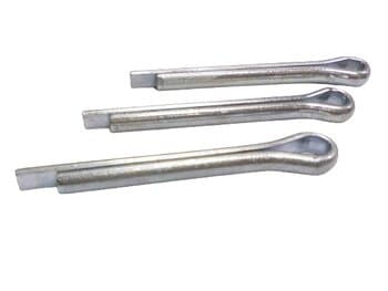 CUPILHA TRAVA DA HASTE NO SUPORTE VENTILADOR DE TETO - TRAVA SUPERIOR 5,0X60MM - COUPILHA MAIOR 3/16 X 1.1/2 - *P/VENDAS PELO SITE VALOR P/06-UNIDADES
