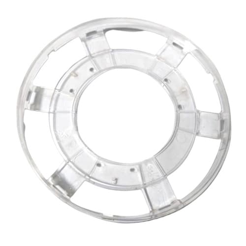 ANEL CENTRALIZADOR DO VIDRO DA LUMINÁRIA P/VENTILADOR ALISEU TERRAL - COR CRISTAL - REF.ORIGINAL 001090 - foto 1 de 3