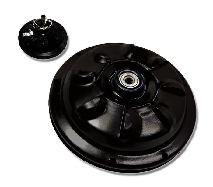 MOTOR P/VENTILADOR VENTI-DELTA - MODELO NEW 03PÁS 110V10,0UF - COR PRETA - USO COM LUMINÁRIA - USAR C/CAP. 10,0UF* - foto 1 de 2